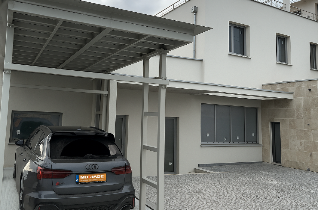 Transforming a Private Home Parking in France with the Double Deck Scissor Lift Platform เปลี่ยนที่จอดรถส่วนตัวในฝรั่งเศสด้วยแพลตฟอร์มลิฟท์เด็คเด็ค