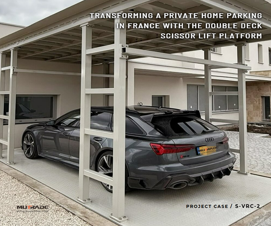 เปลี่ยนที่จอดรถส่วนตัวในฝรั่งเศสด้วยแพลตฟอร์มลิฟท์เด็คเด็ค
