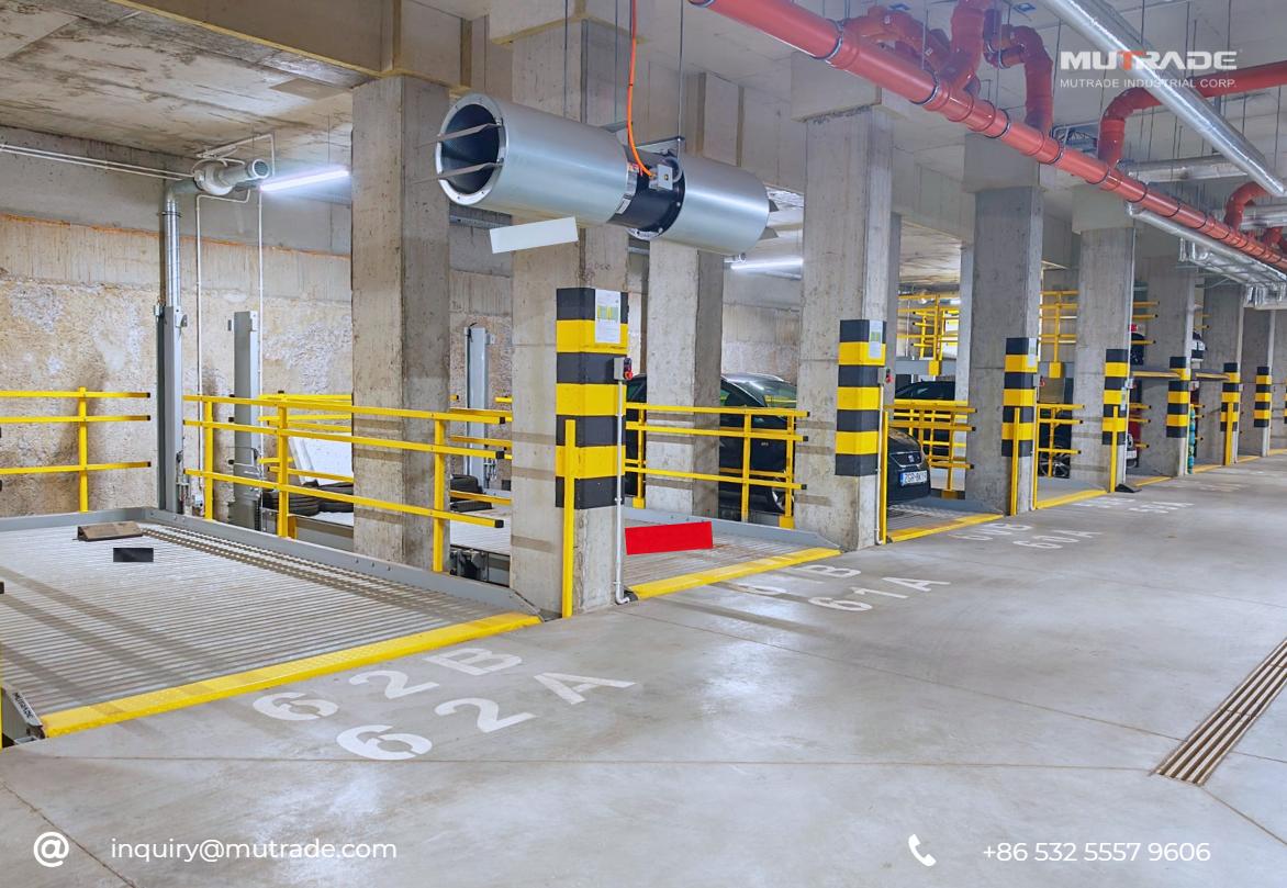 ลิฟท์จอดรถหลุมใต้ดิน 2 โพสต์ 