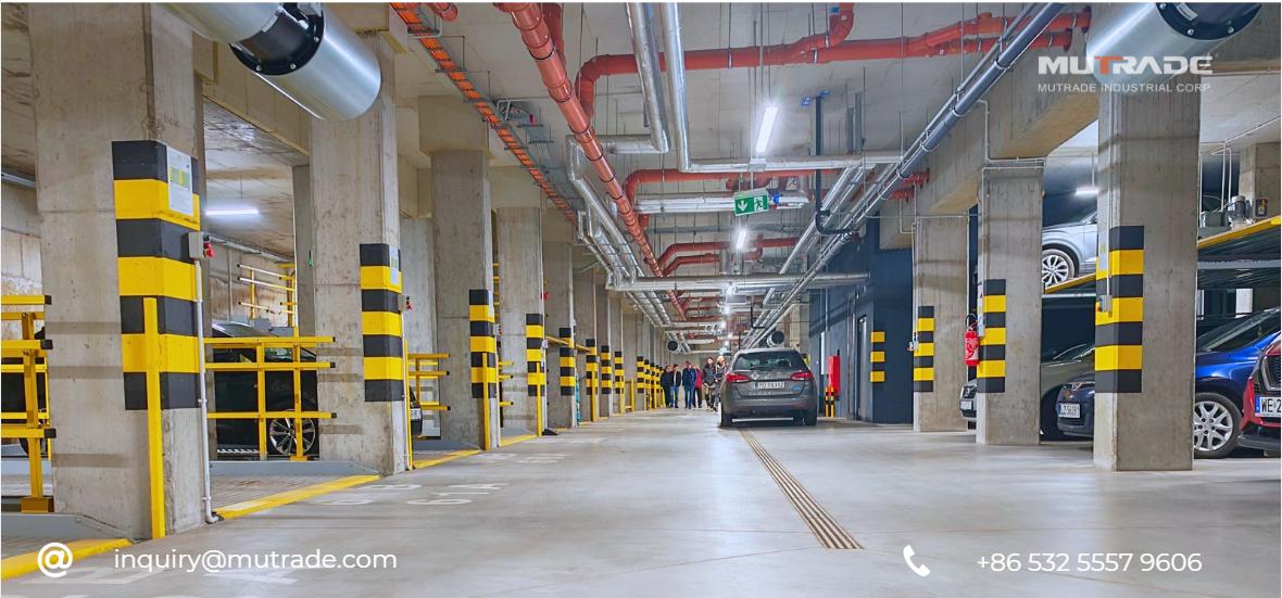 ลิฟท์จอดรถหลุมใต้ดิน 2 เสา