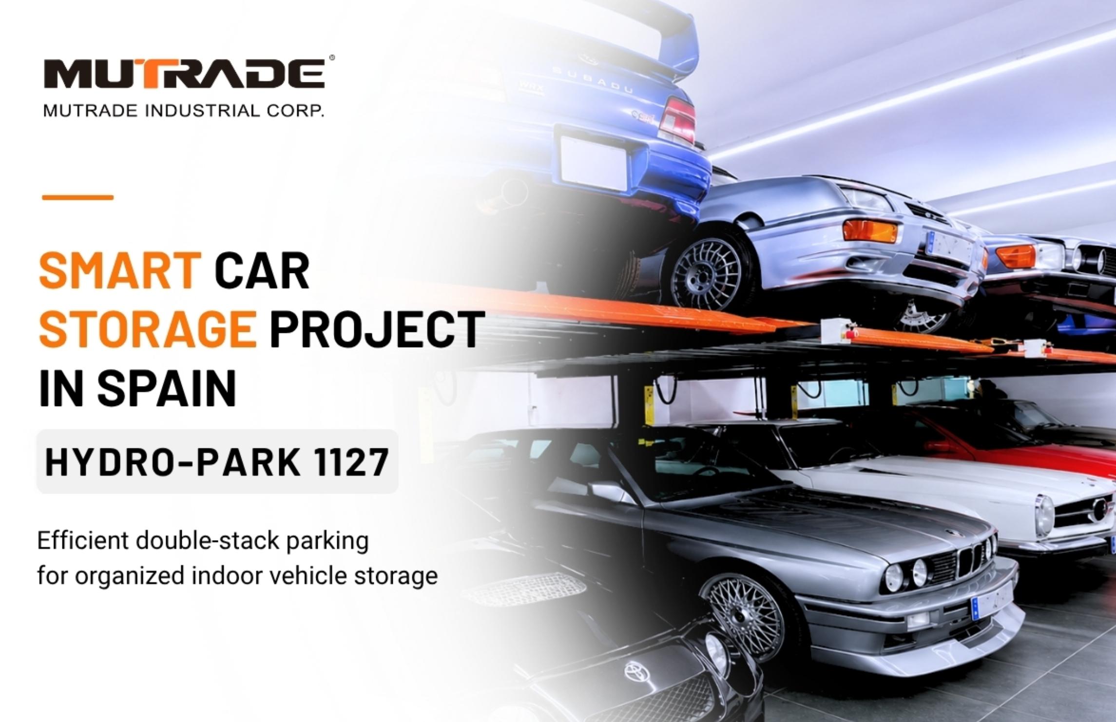 Hydro-Park 1127 ยกระดับการจัดเก็บคอลเลกชันรถยนต์ส่วนตัวในสเปนด้วยความเป็นเลิศแบบโมดูลาร์